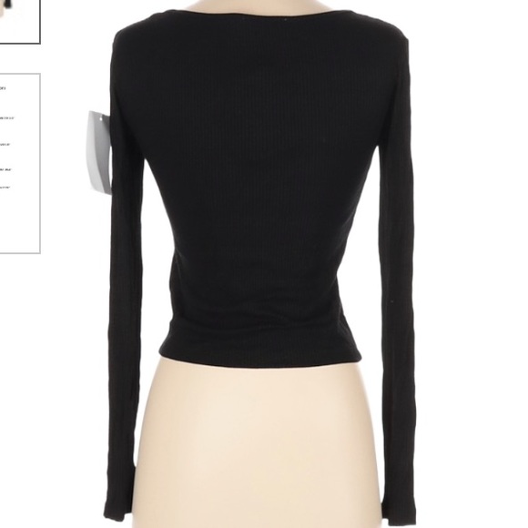 NA-KD black long sleeve - Picture 2 of 3